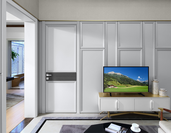 2020年度熱賣(mài)鑫順來(lái)X-4009拼貼實(shí)木烤漆門(mén)