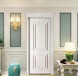 熱銷愉心X-4083復(fù)古雙扣實(shí)木烤漆門