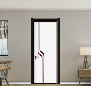 廠價直銷鑫順來X-5025平開叉色實木烤漆門