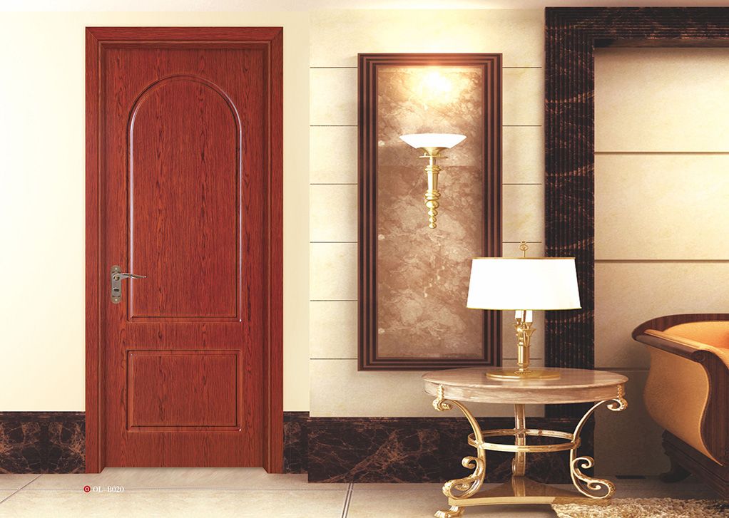 廠價直銷鑫順來X-7035平開實木烤漆門