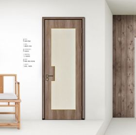 新品上市鑫順來X-8002平開環(huán)保無漆鋁木門