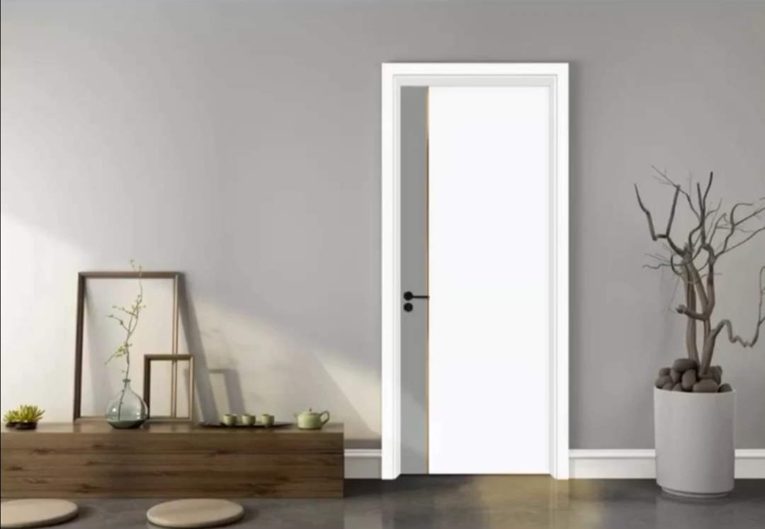 廠價(jià)直銷鑫順來X-8091平開叉色實(shí)木烤漆門