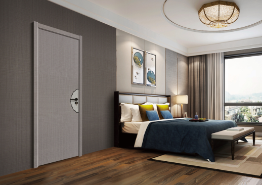 廠價直銷鑫順來X-10010平開拼貼零度無漆門