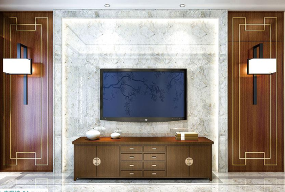 廠價(jià)熱銷鑫順來(lái)XSL-2133中式豪華電視墻