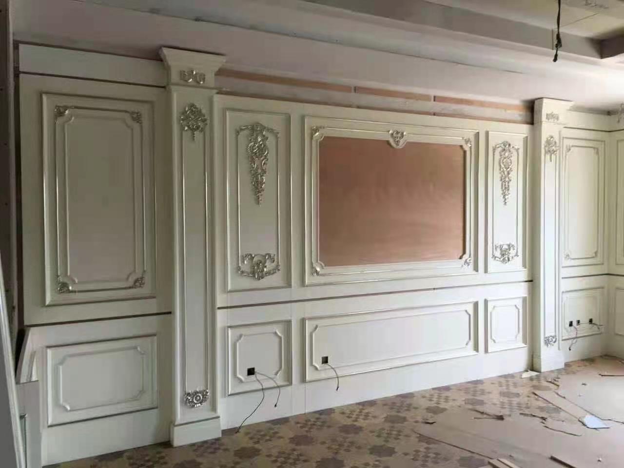 廠價熱銷鑫順來XSL-2142中式豪華電視墻